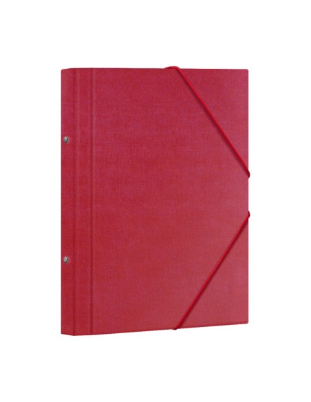 Carpeta Clasificadora DOHE Cartón Plastificado Fº 12 DP Rojo